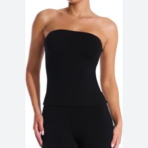 NWOT Naked Wardrobe Strapless Top
